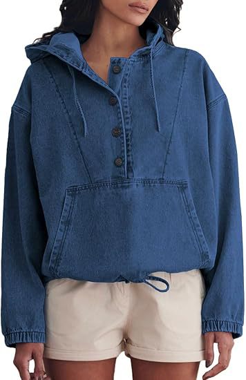 MECAELLA™ - Denim Hoodie Jacket