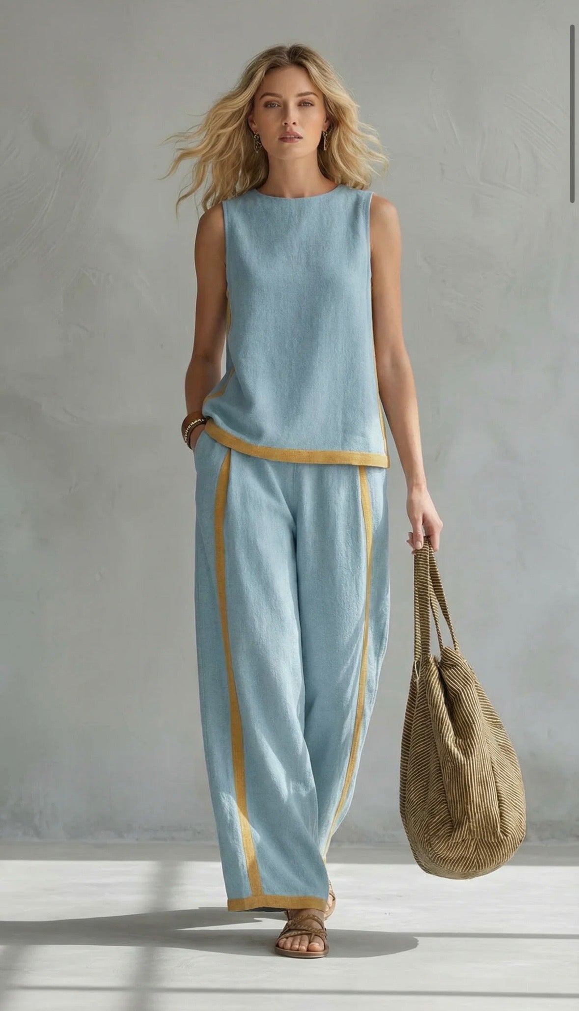 Leila | Elegant Set with a Modern Edge - two piece