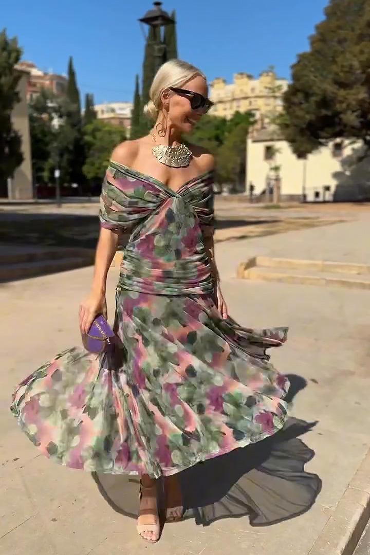 Susan | Elegant V-Neck Maxi Dress