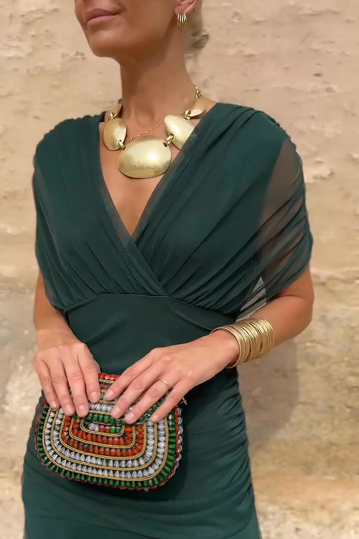 Susan | Elegant V-Neck Maxi Dress