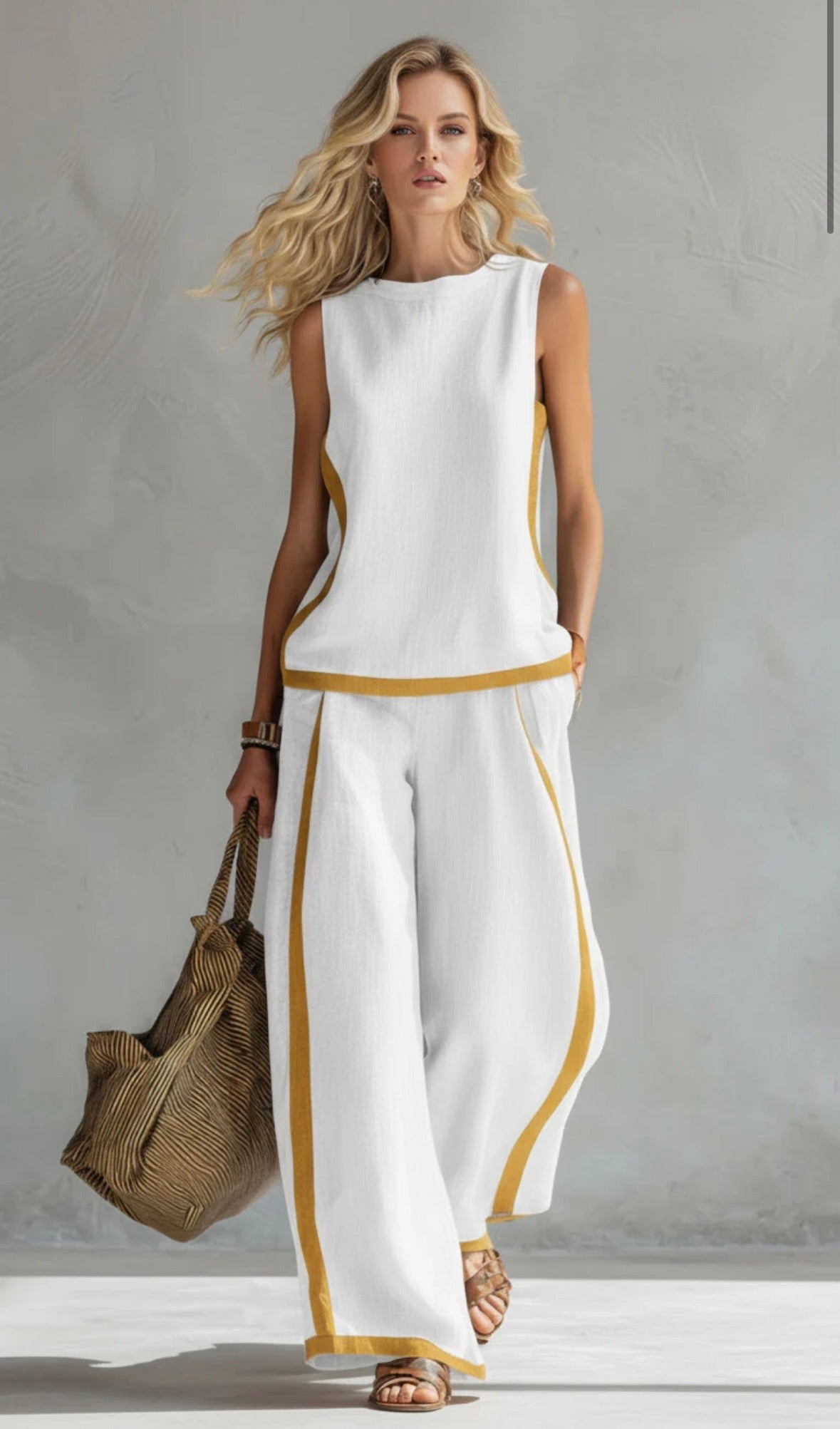 Leila | Elegant Set with a Modern Edge - two piece