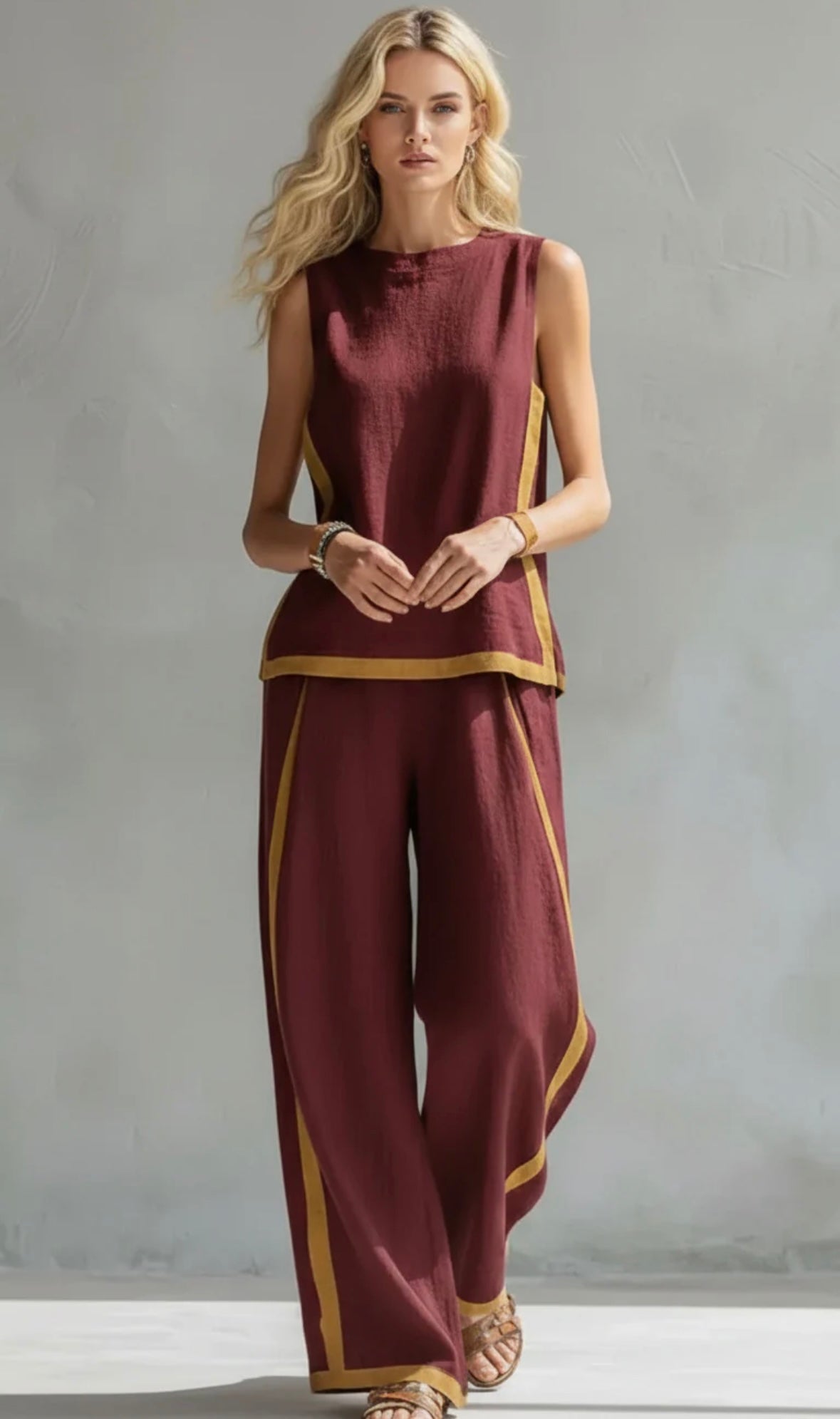Leila | Elegant Set with a Modern Edge - two piece