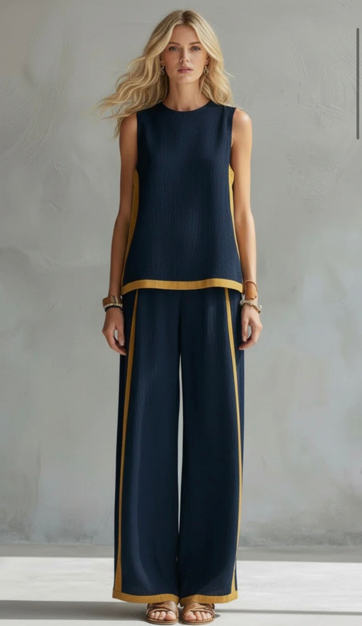 Leila | Elegant Set with a Modern Edge - two piece