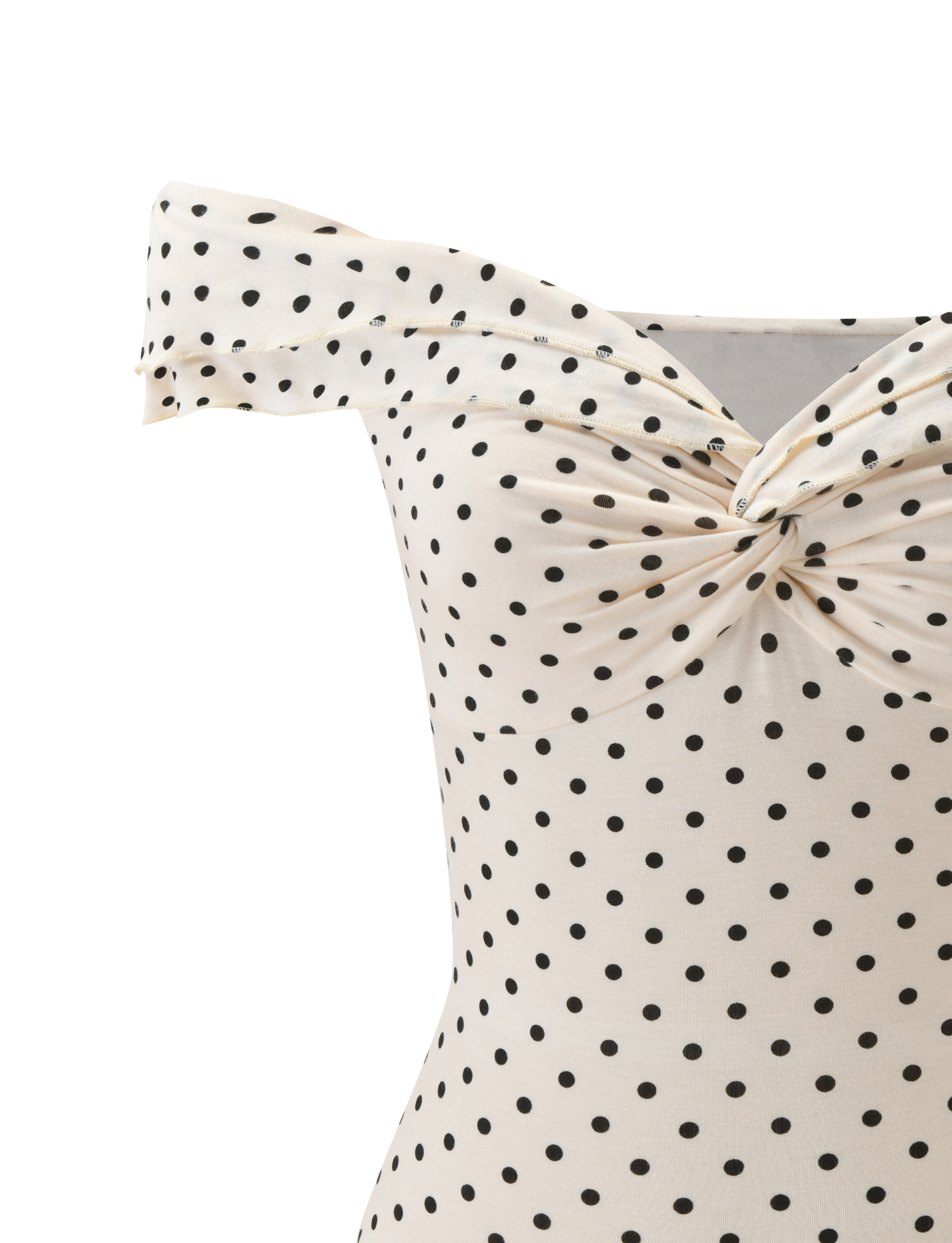 DENALI TOP - CREAM DOT