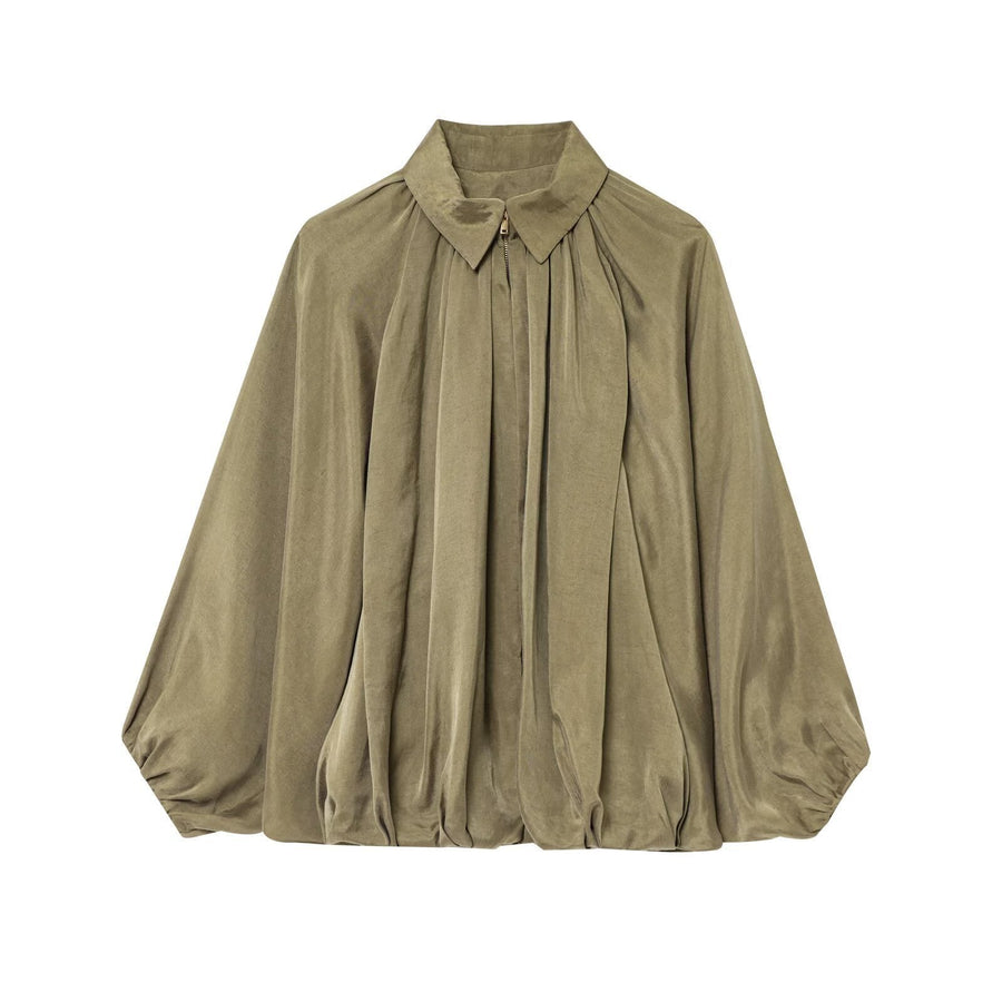 CHARLIZE™ - Oversized Bomber Jacket