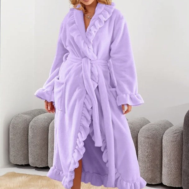 HEXA™ - Classy Ruffle Hem Robe
