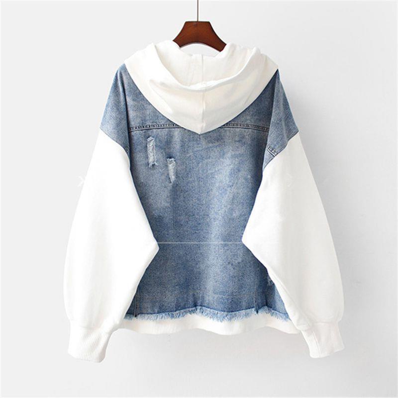 MIRA™ | Dual-Tone Denim Jacket