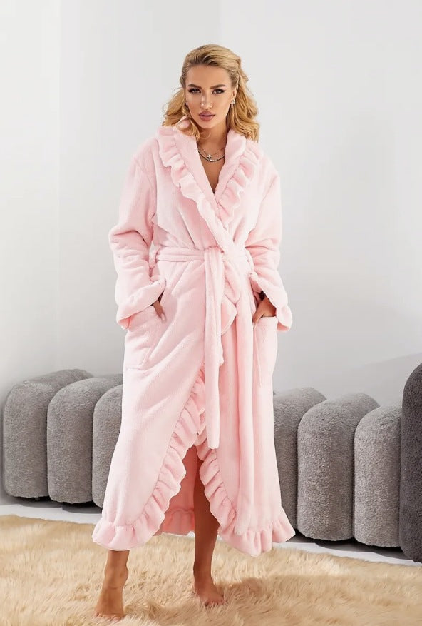 HEXA™ - Classy Ruffle Hem Robe