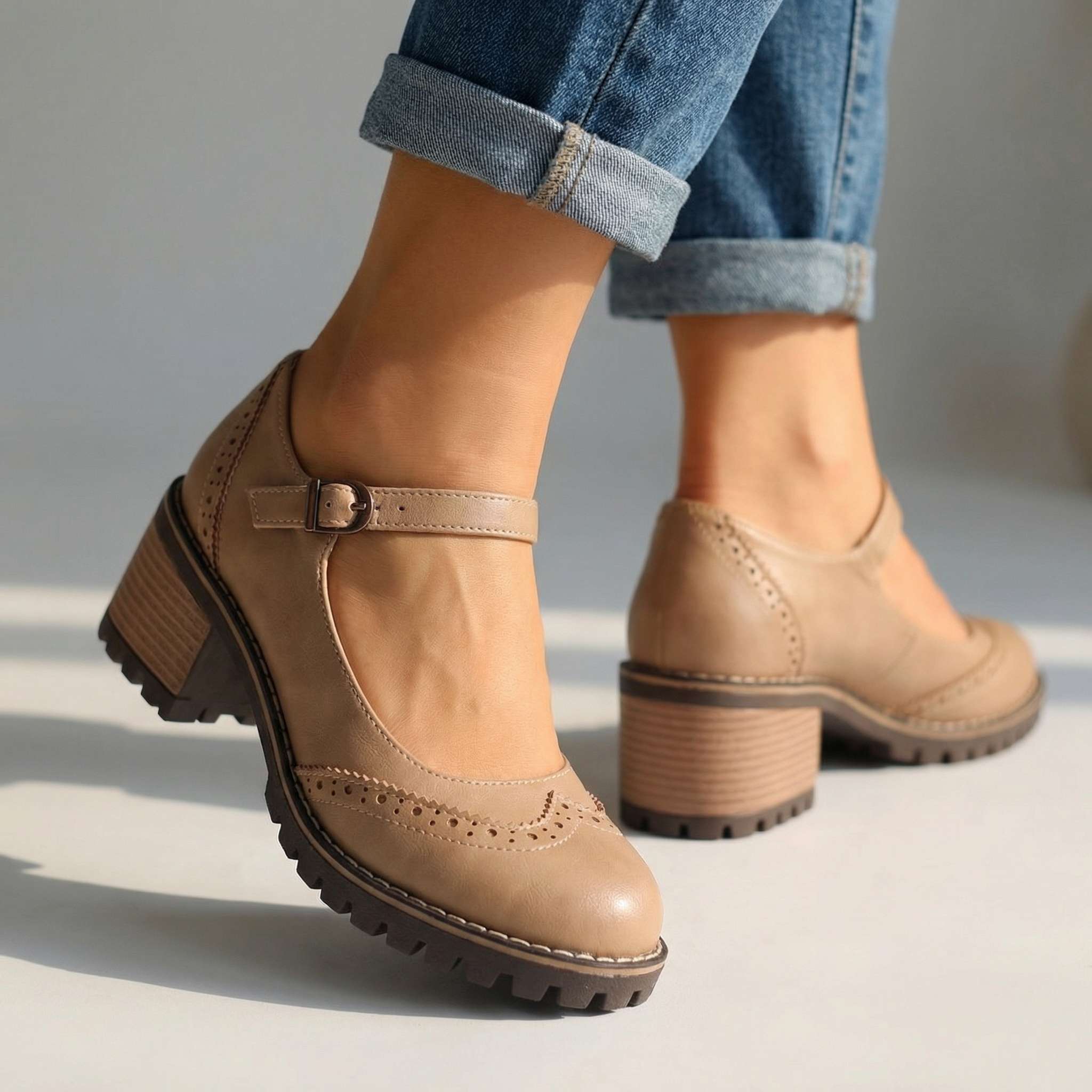 Marie – T-Strap Mary Jane Heels