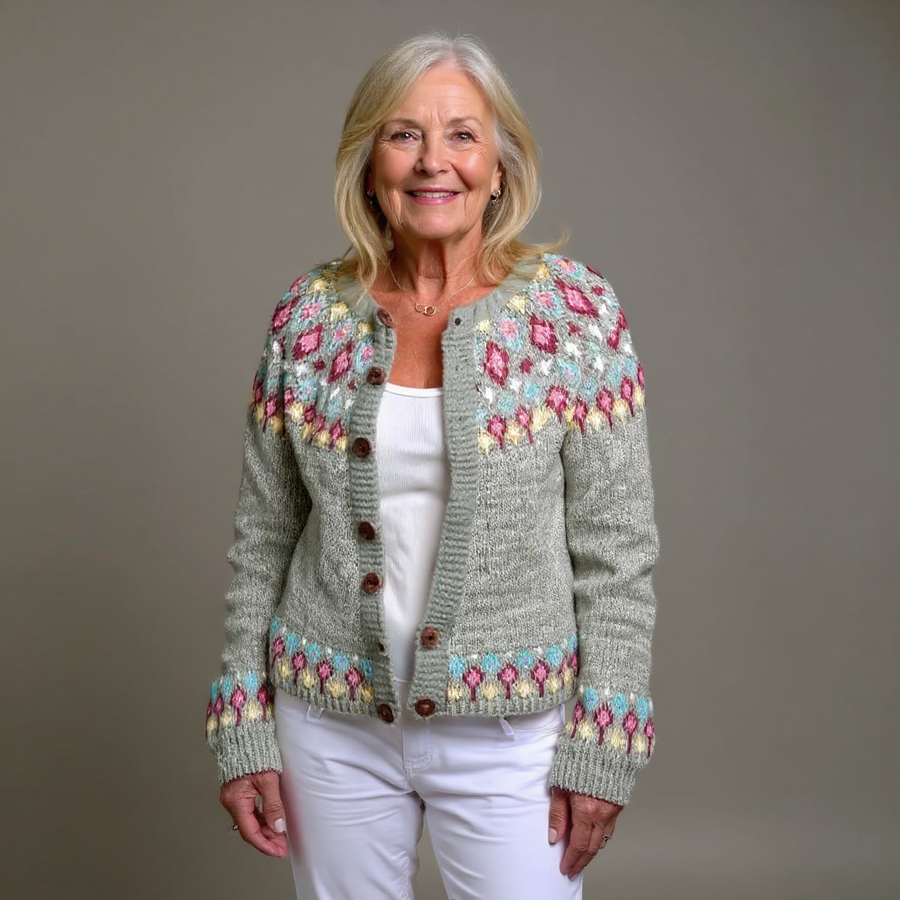 Madeline | Vintage Icelandic Cardigan