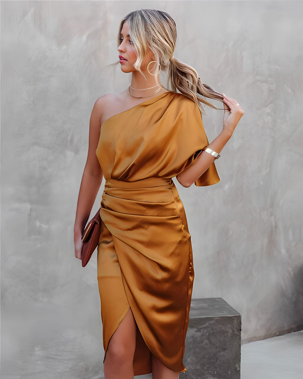 Goni™ | Elegant Midi Dress