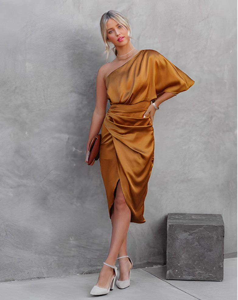 Goni™ | Elegant Midi Dress