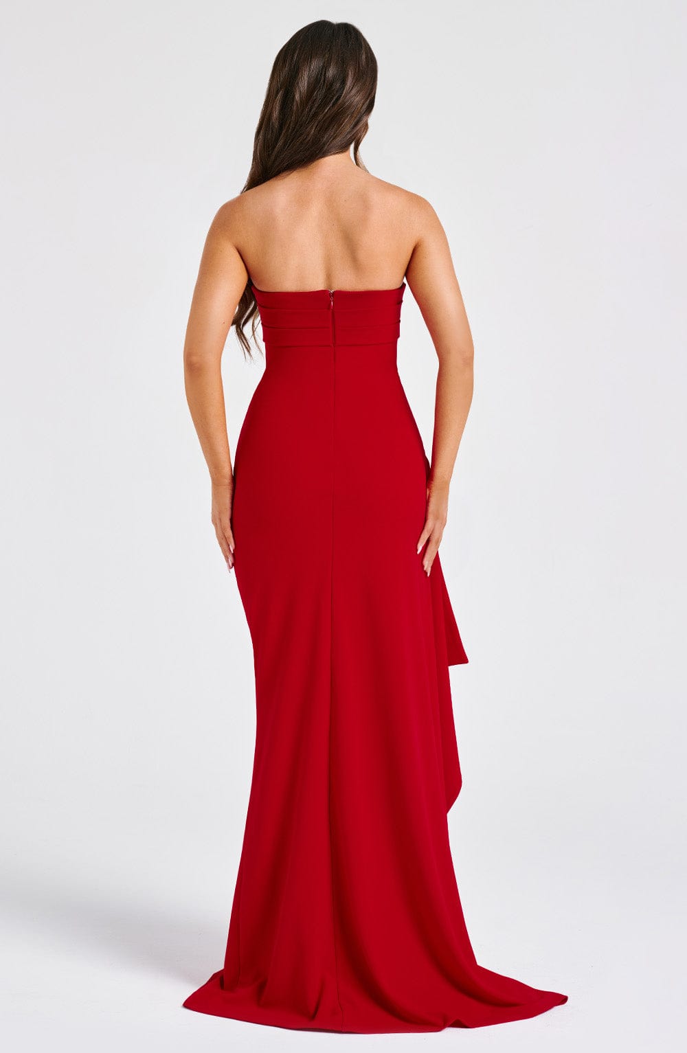 Omina™ | Strapless Luxe Maxi Dress